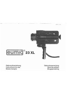Eumig 23 XL manual. Camera Instructions.